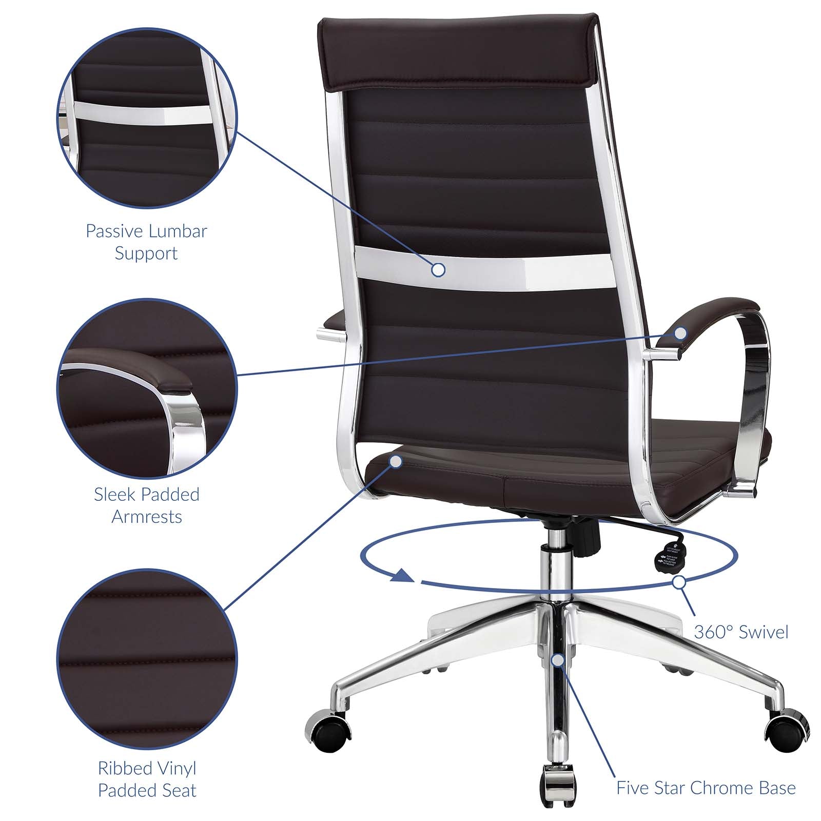 Jive Highback Office Chair By HouseBean