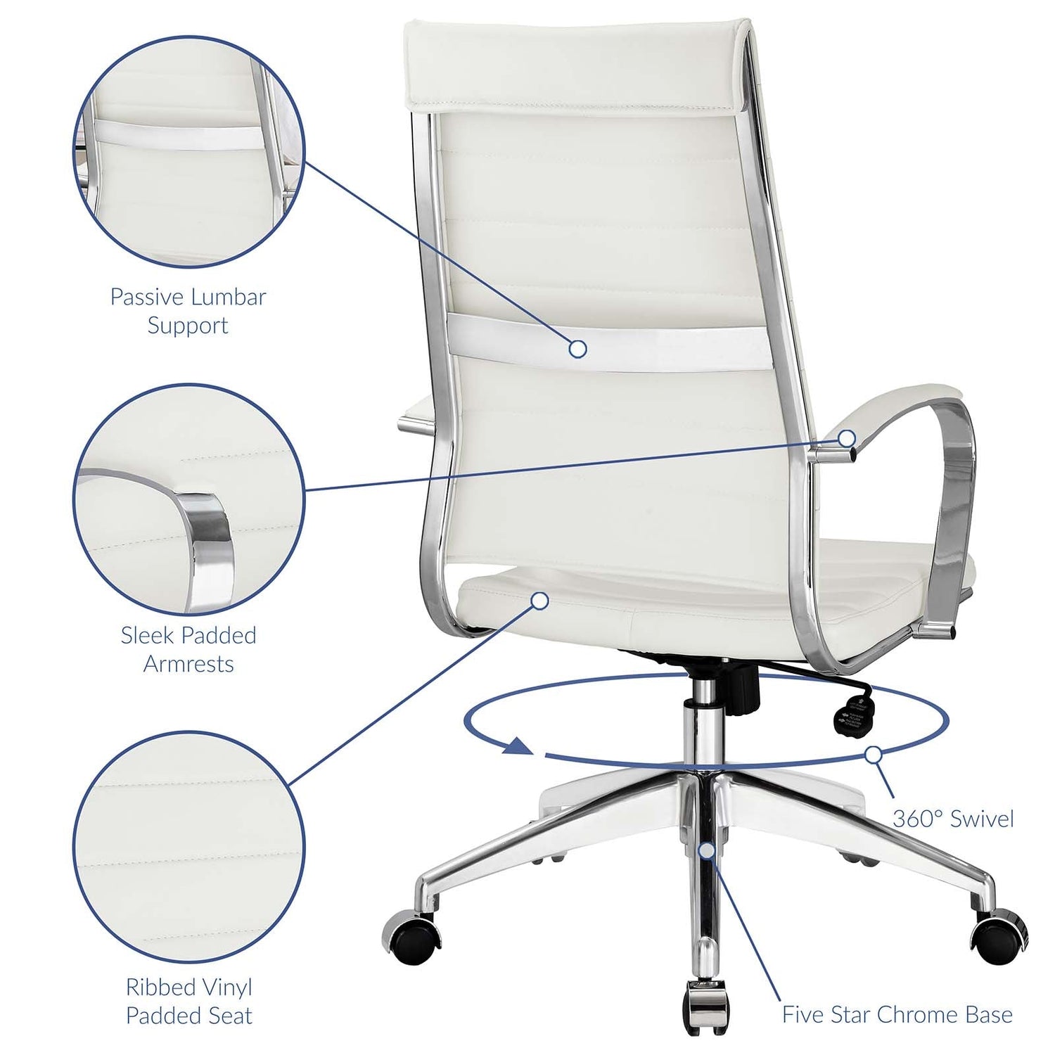 Jive Highback Office Chair By HouseBean