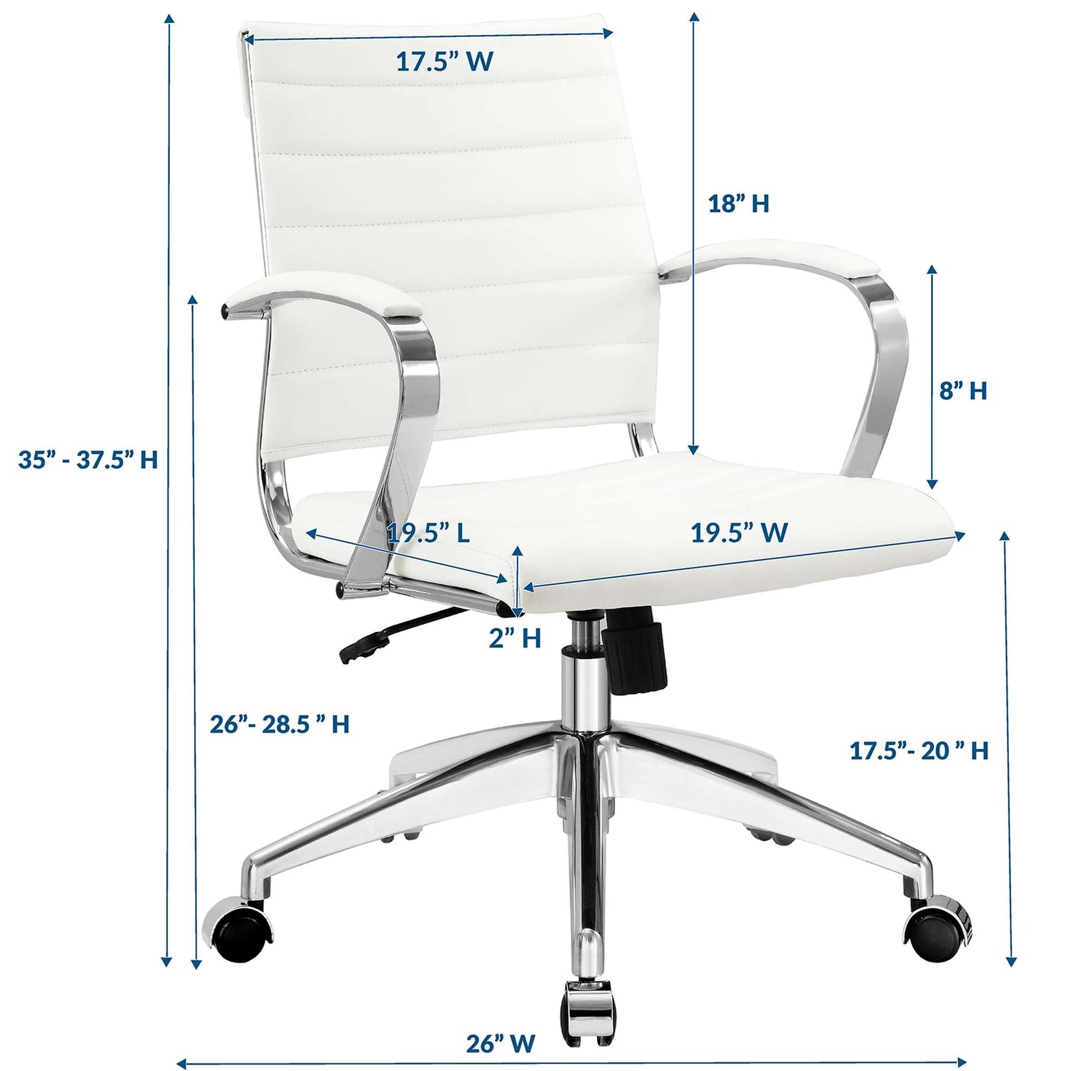 Jive Mid Back Office Chair by Modway