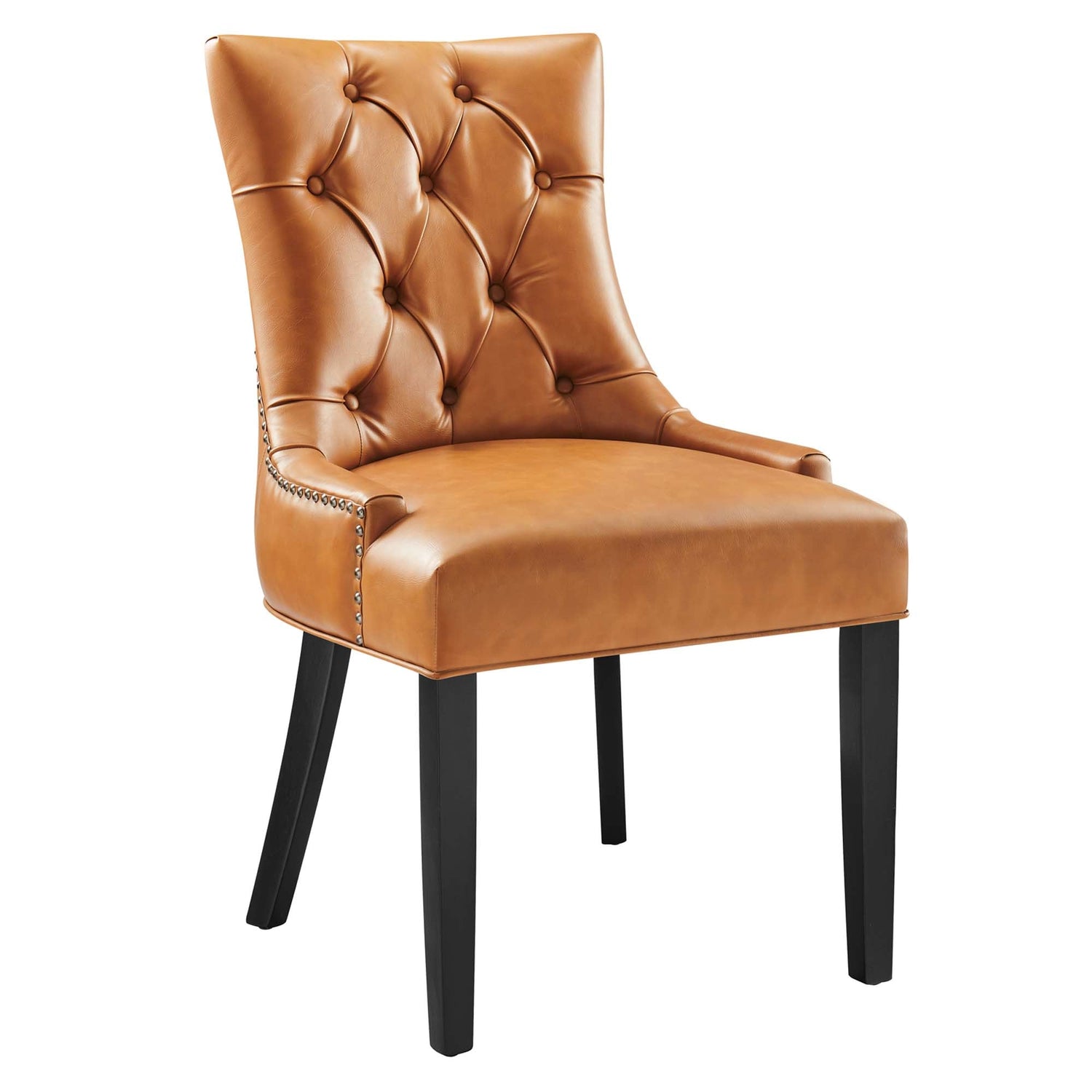 Regent Dining Side Chair Vinyl Set of 2 by Modway
