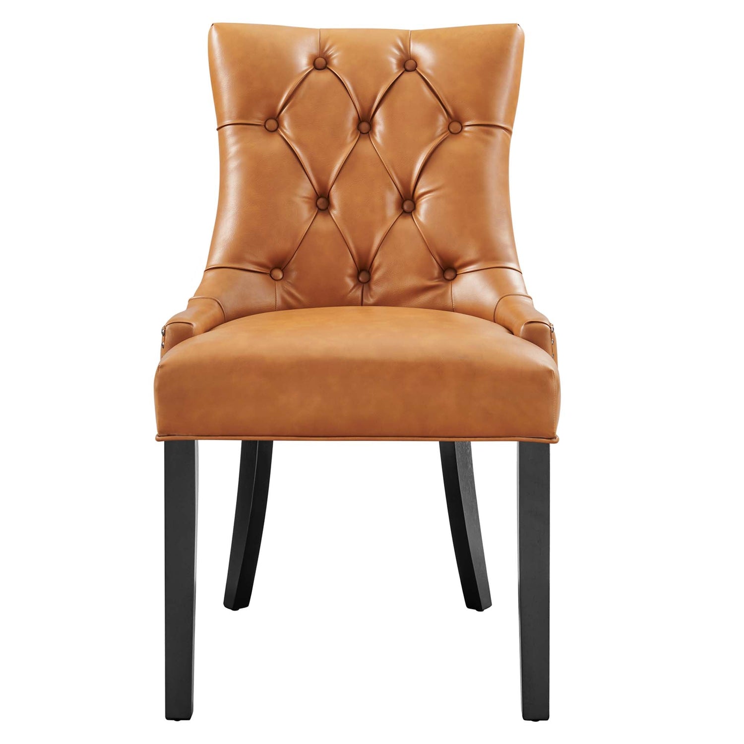 Regent Dining Side Chair Vinyl Set of 2 by Modway