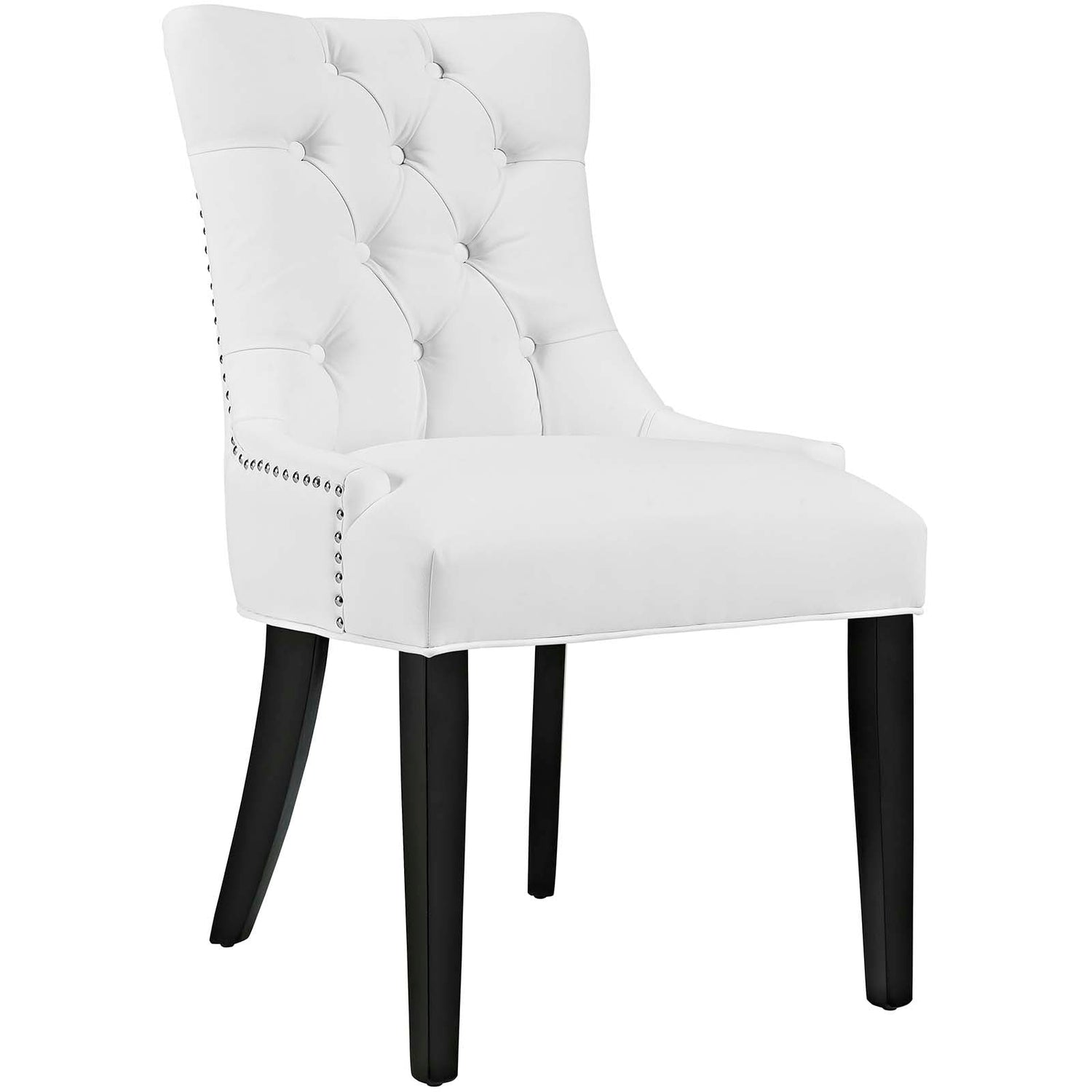 Regent Dining Side Chair Vinyl Set of 2 by Modway