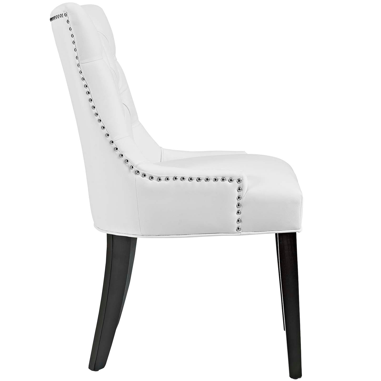 Regent Dining Side Chair Vinyl Set of 2 by Modway