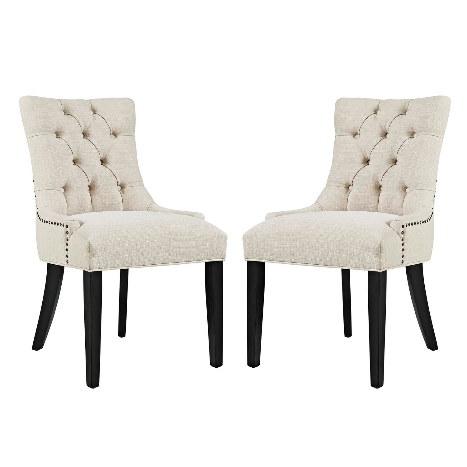 Regent Dining Side Chair Fabric Set of 2 by Modway