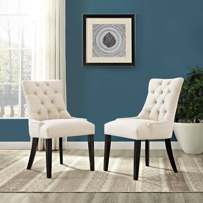 Regent Dining Side Chair Fabric Set of 2 by Modway