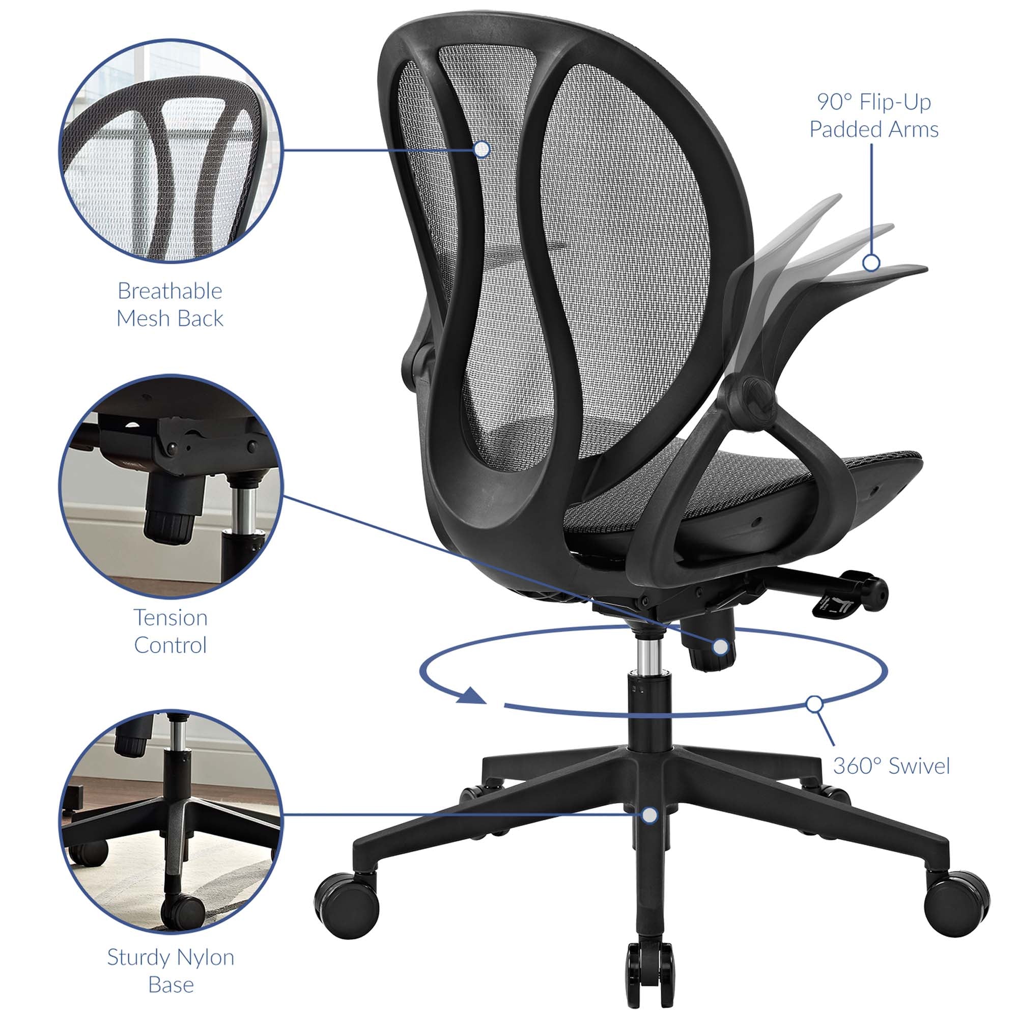 Conduct Mesh Office Chair by Modway