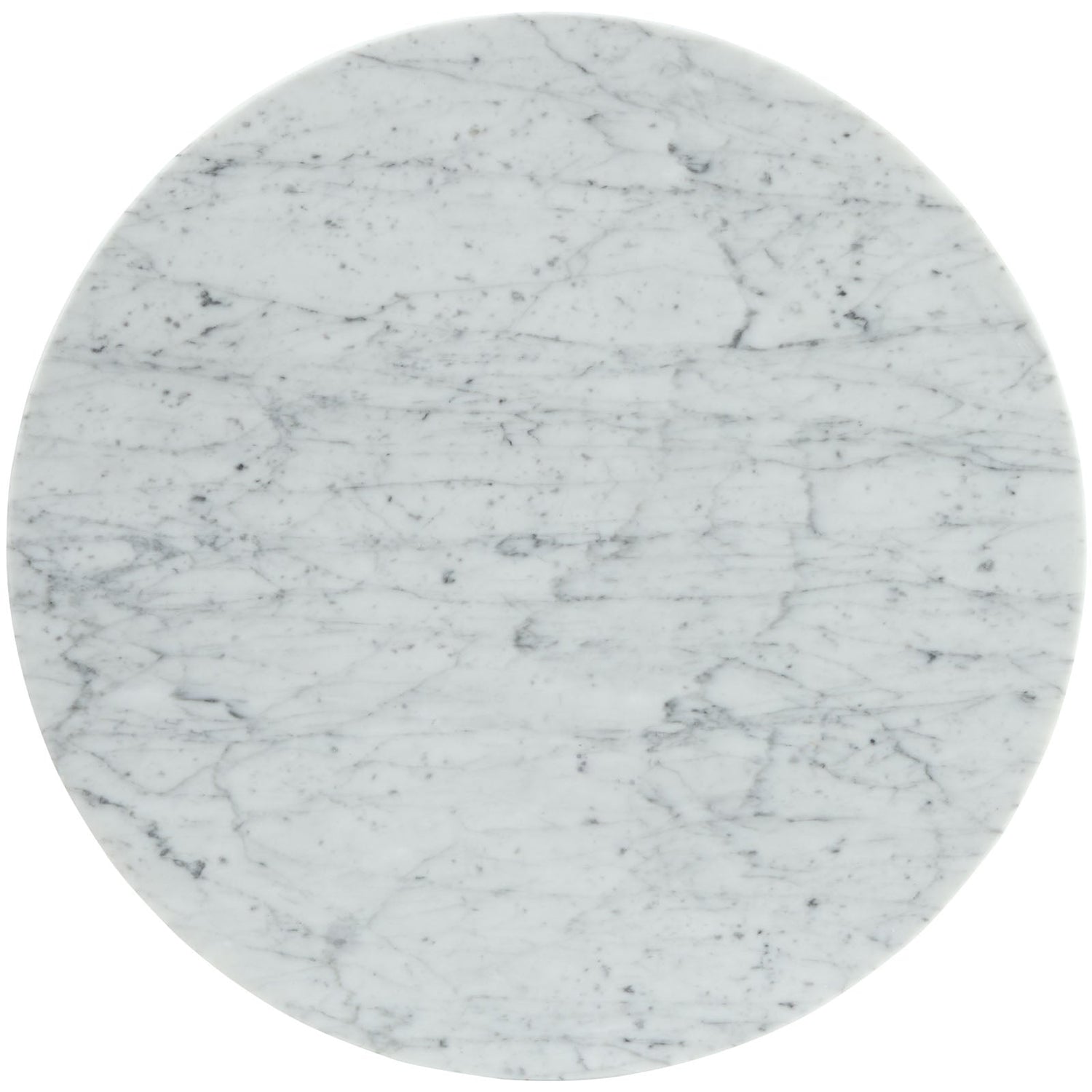 Lippa 20&quot; Round Marble Side Table by Modway