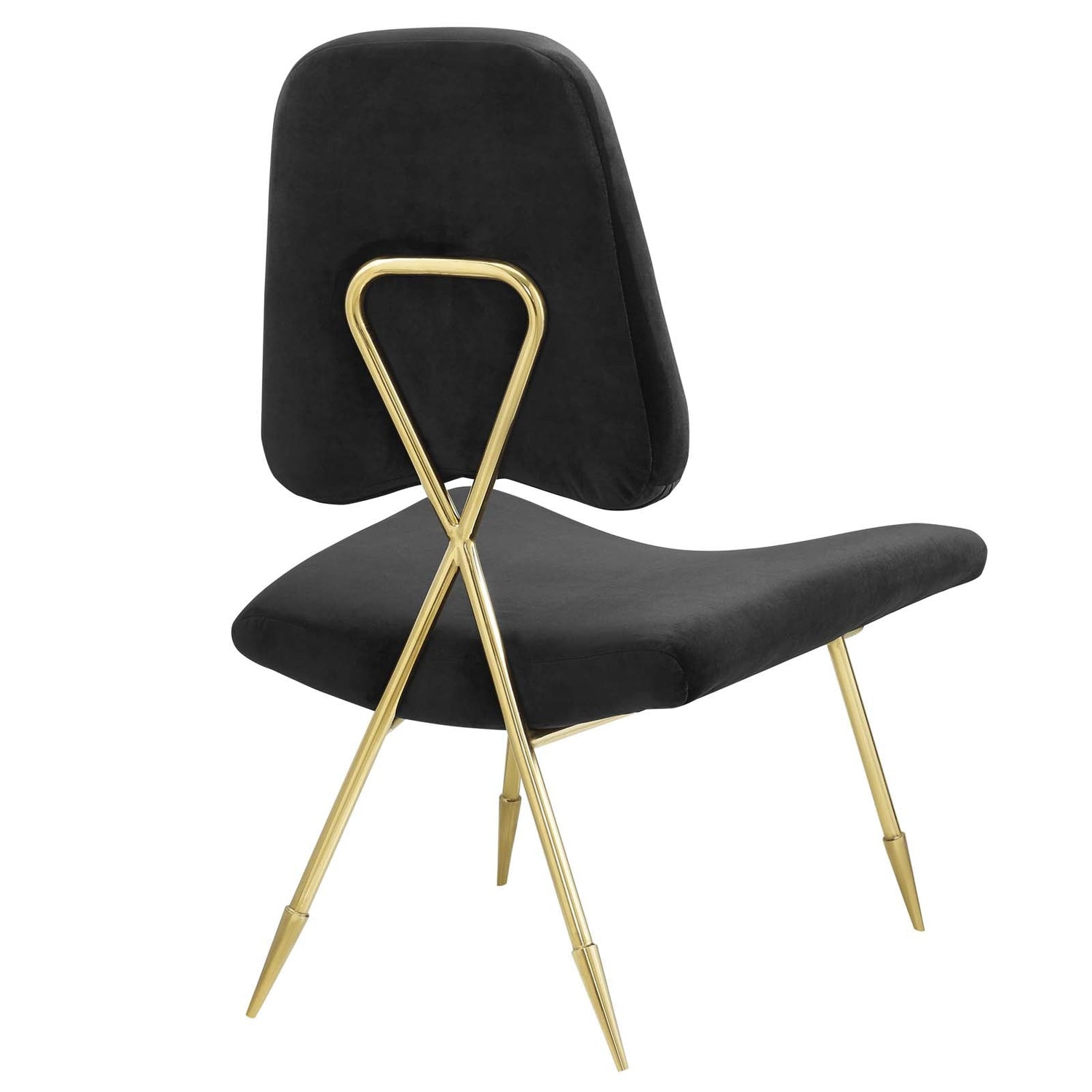 Ponder Performance Velvet Lounge Chair By HouseBean