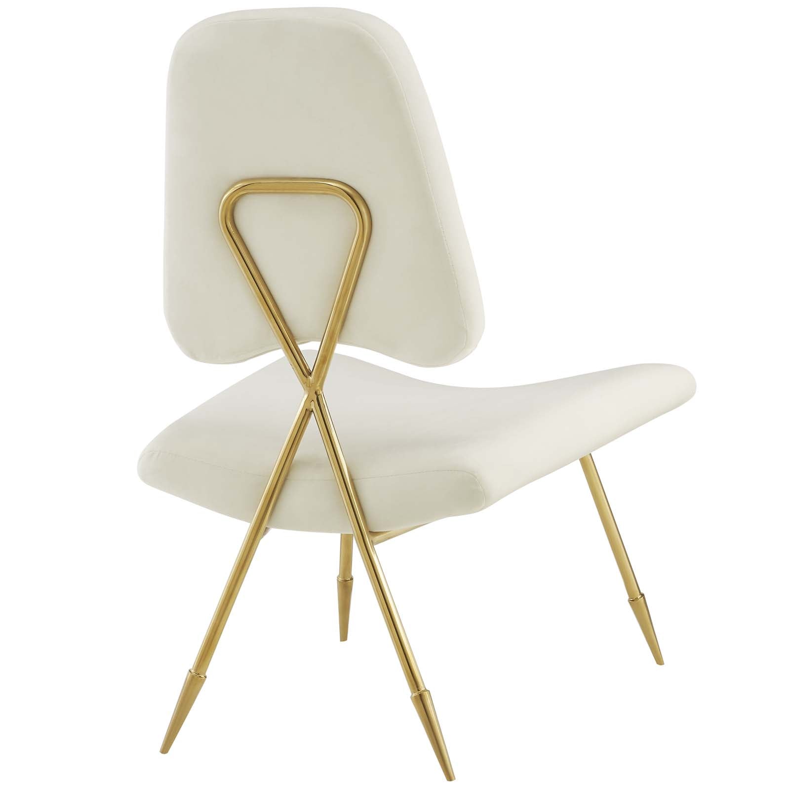 Ponder Performance Velvet Lounge Chair By HouseBean