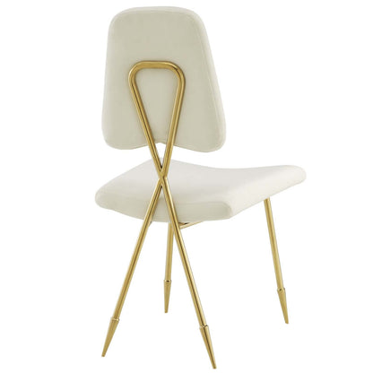 Ponder Performance Velvet Dining Side Chair by Modway