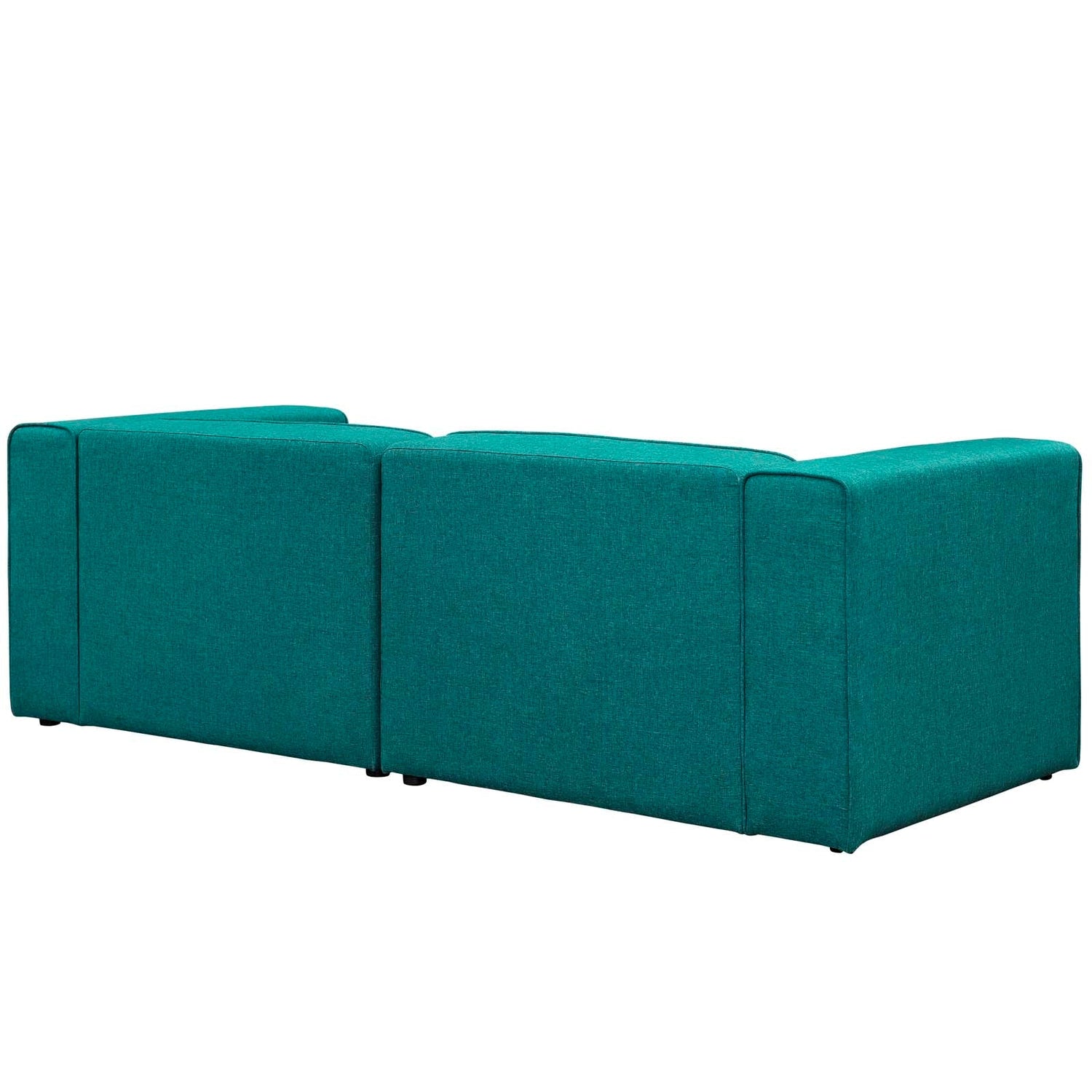 Mingle 2 Piece Upholstered Fabric Sectional Sofa Set by Modway