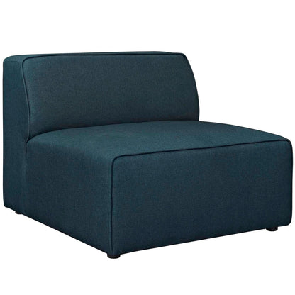 Mingle 5 Piece Upholstered Fabric Sectional Sofa Set by Modway