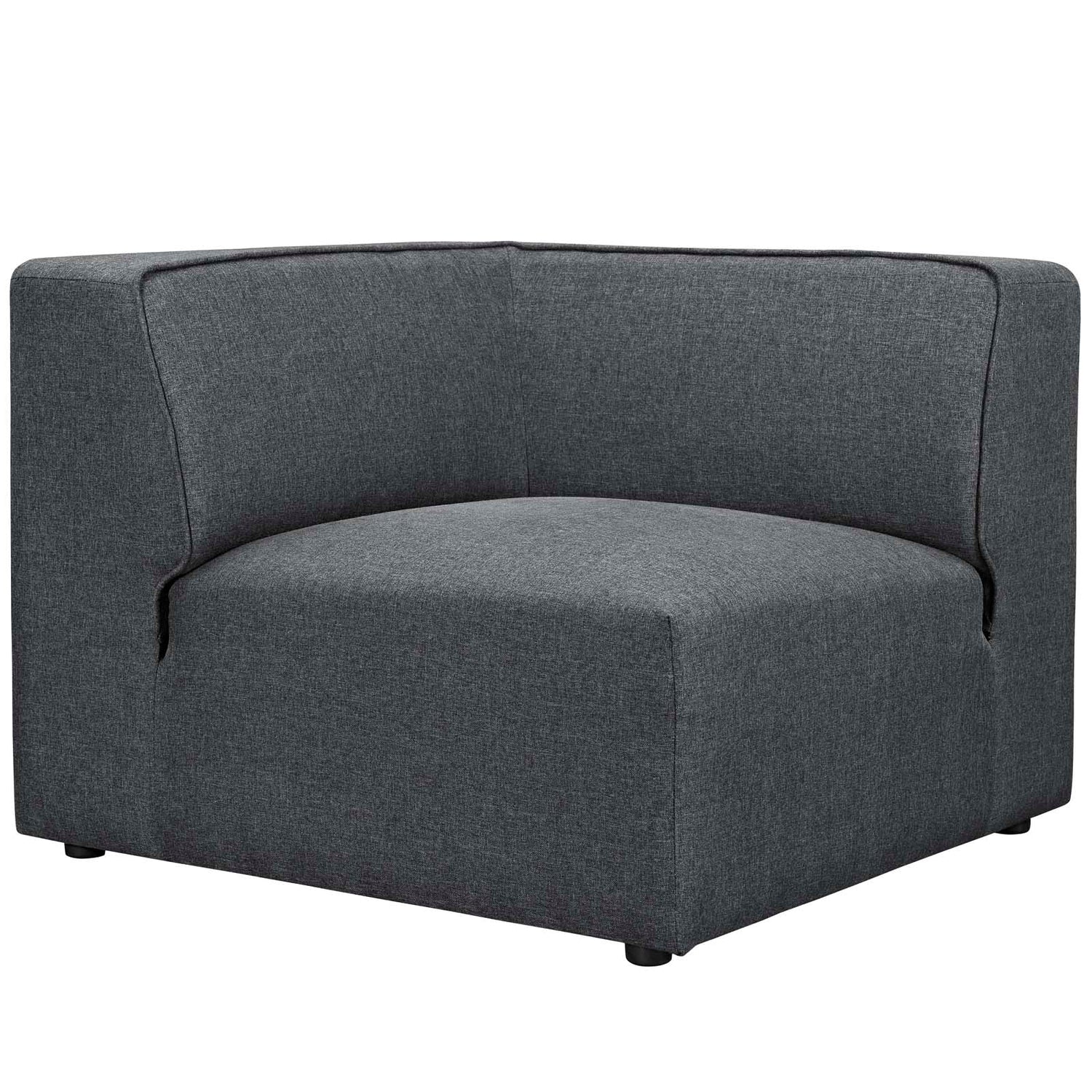 Mingle 5 Piece Upholstered Fabric Sectional Sofa Set by Modway