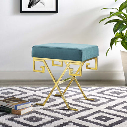 Twist Performance Velvet Bench by Modway