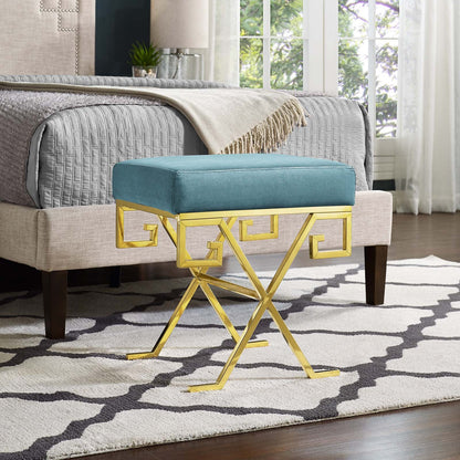 Twist Performance Velvet Bench by Modway