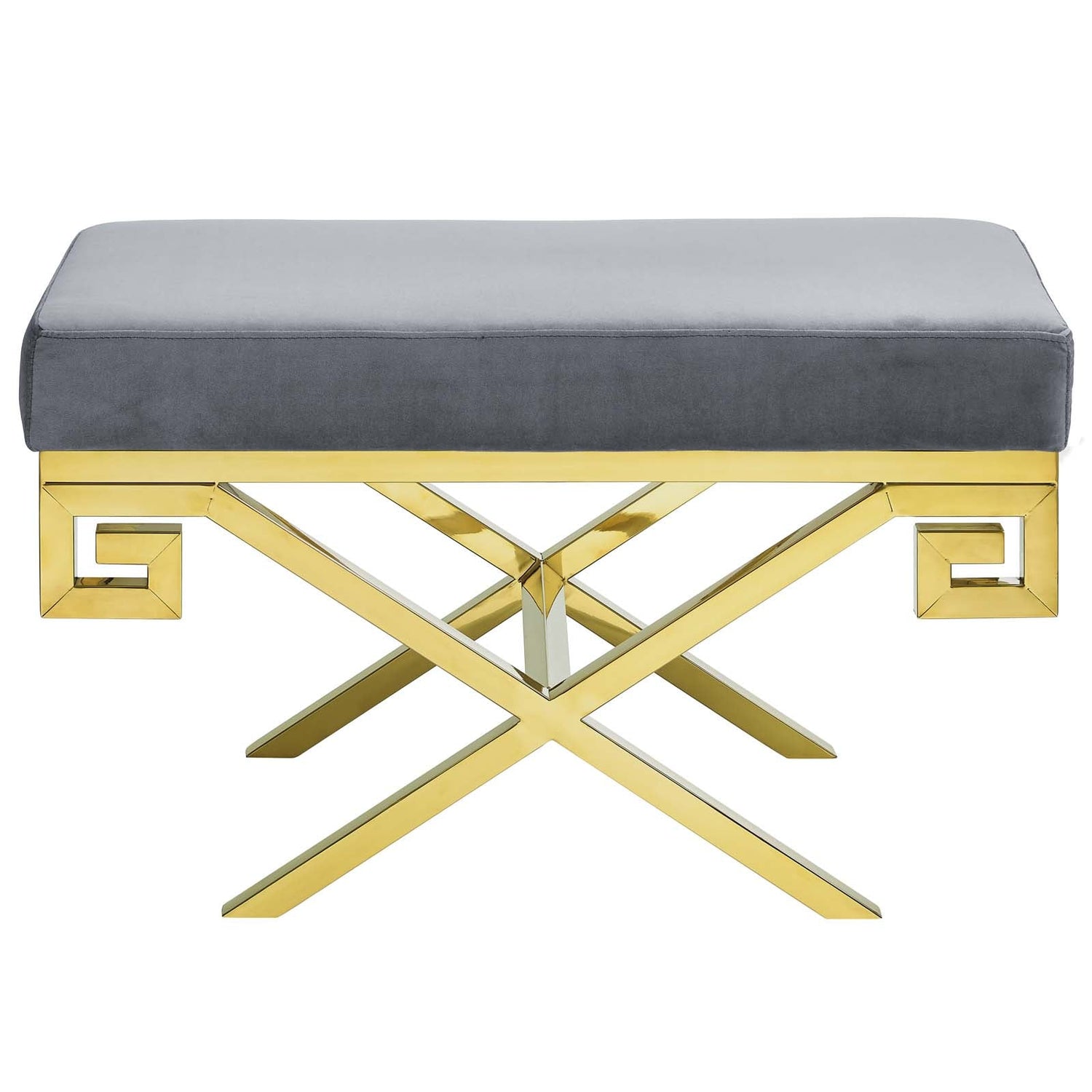 Rove Velvet Performance Velvet Bench By HouseBean