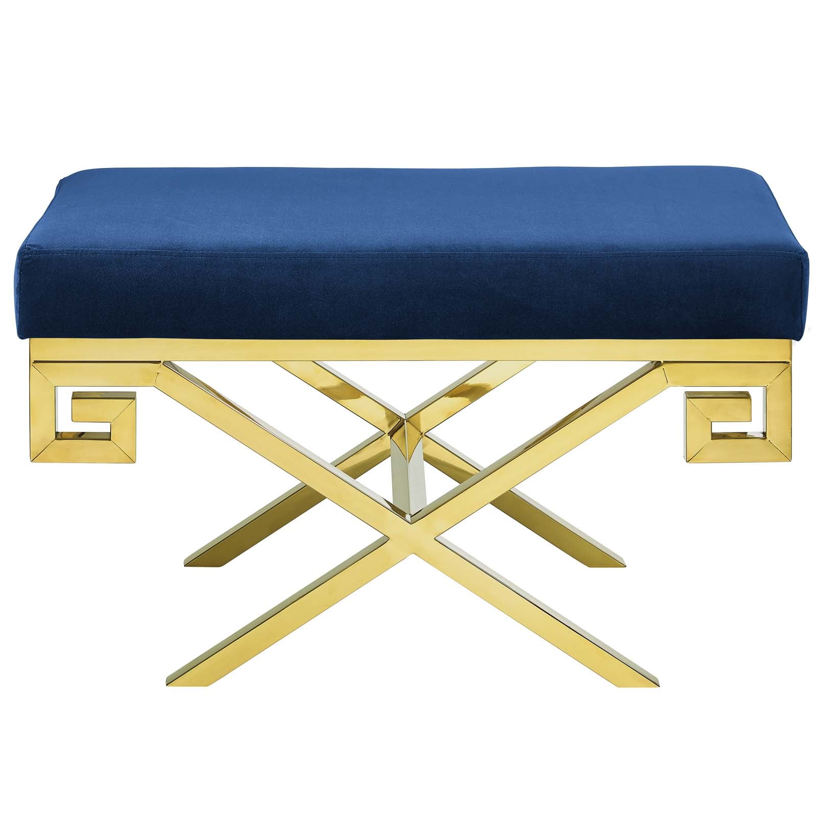 Rove Velvet Performance Velvet Bench By HouseBean