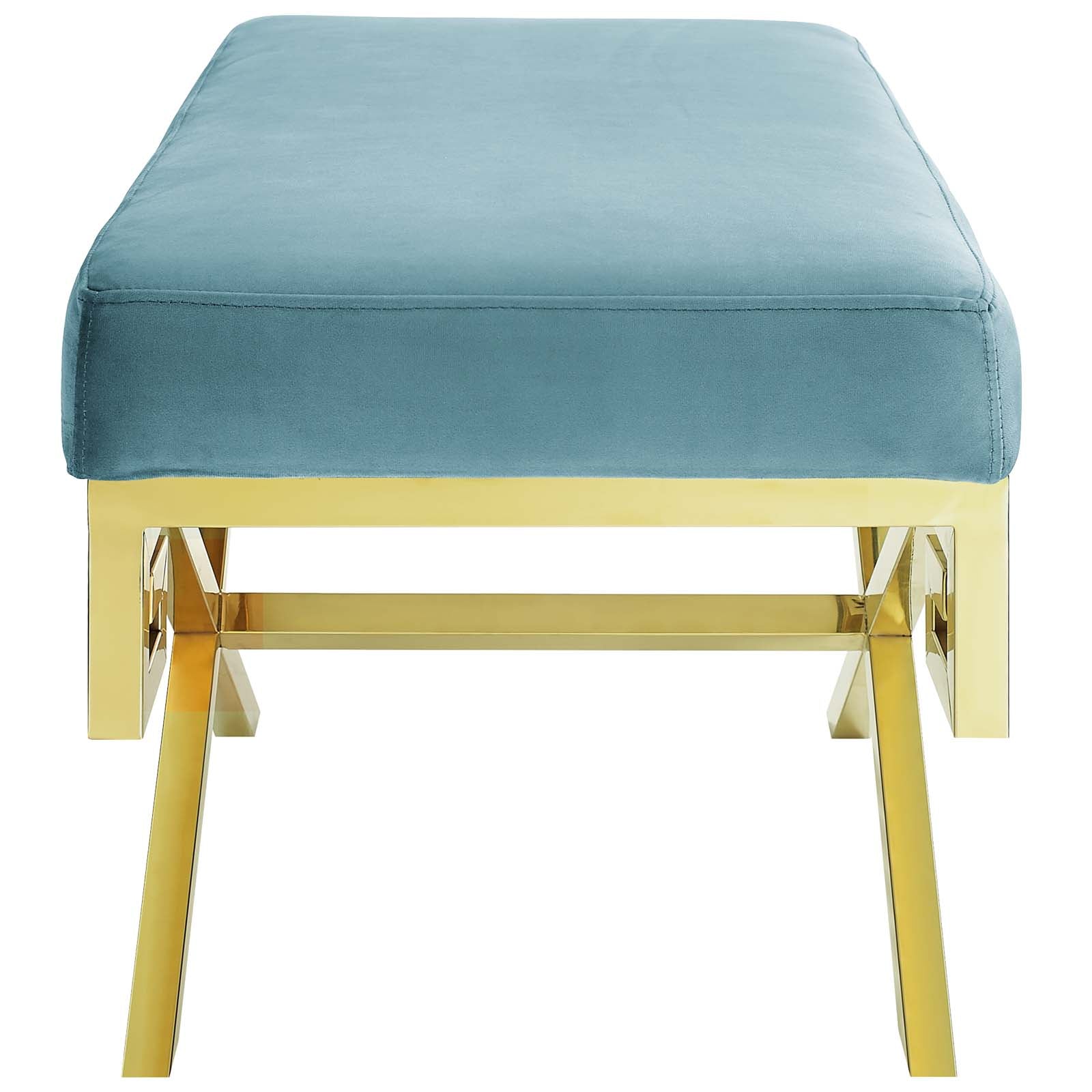 Rove Velvet Performance Velvet Bench By HouseBean