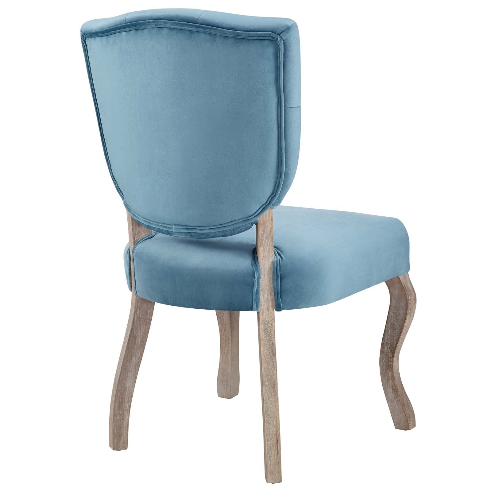 Array Vintage French Performance Velvet Dining Side Chair by Modway