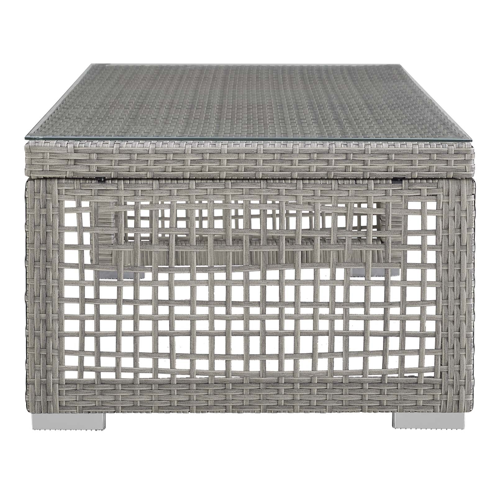 Aura Rattan Outdoor Patio Coffee Table By HouseBean