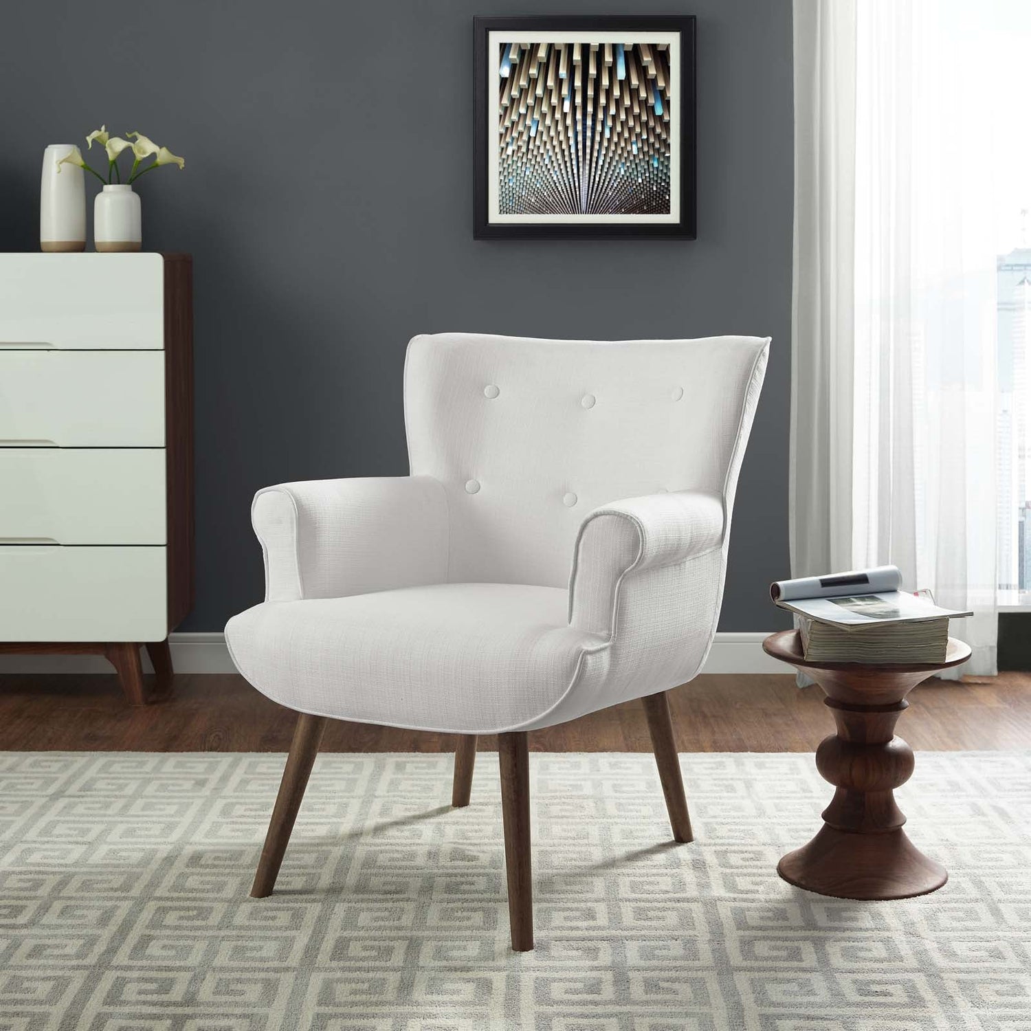 Cloud Upholstered Armchair by Modway