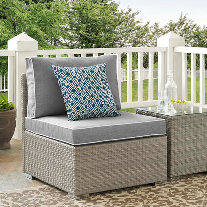 Repose Outdoor Patio Armless Chair By HouseBean