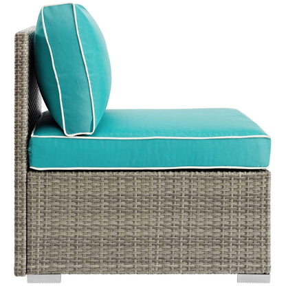 Repose Outdoor Patio Armless Chair By HouseBean