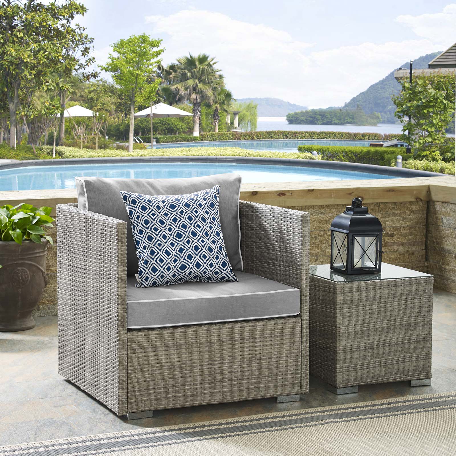 Repose Outdoor Patio Armchair By HouseBean