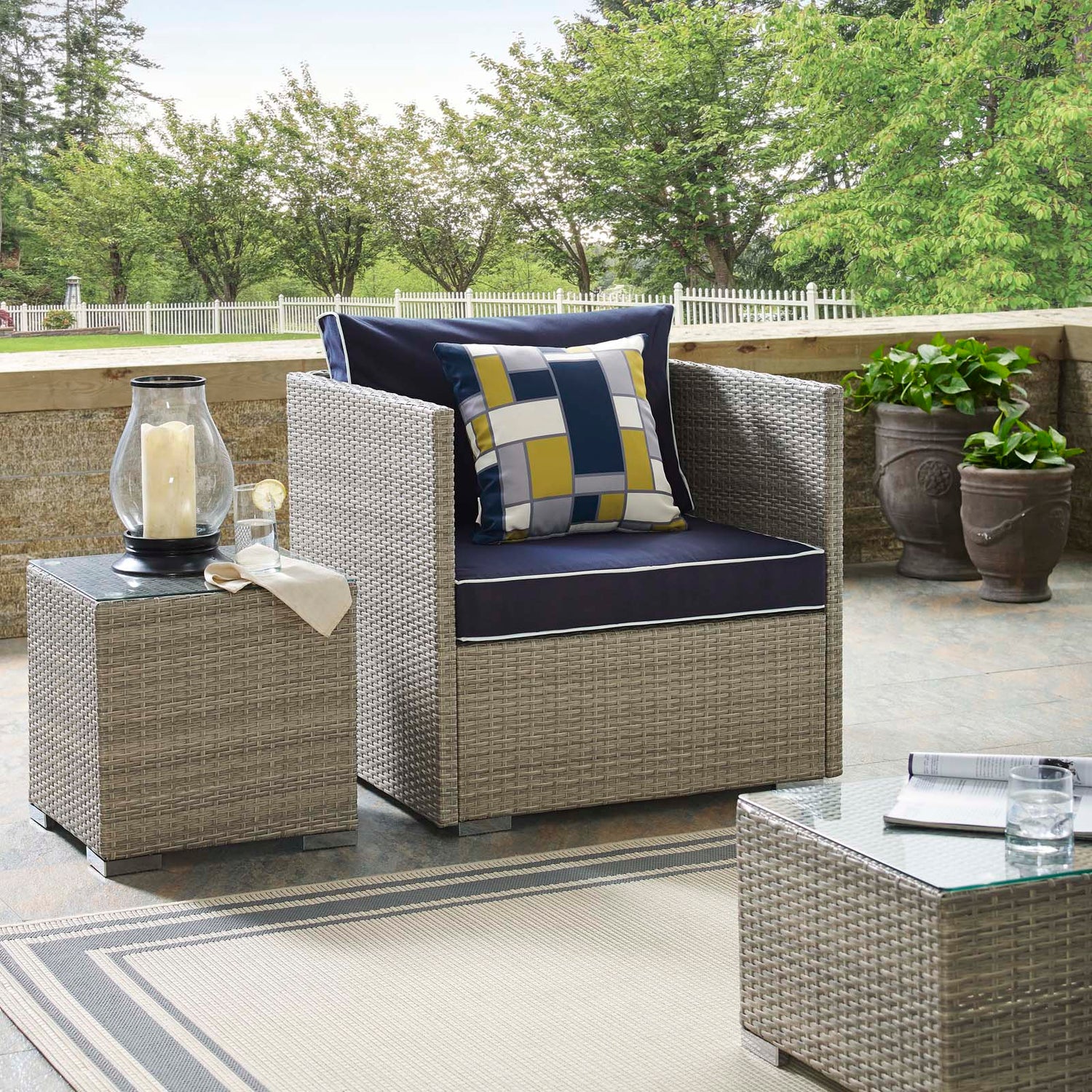 Repose Outdoor Patio Armchair By HouseBean