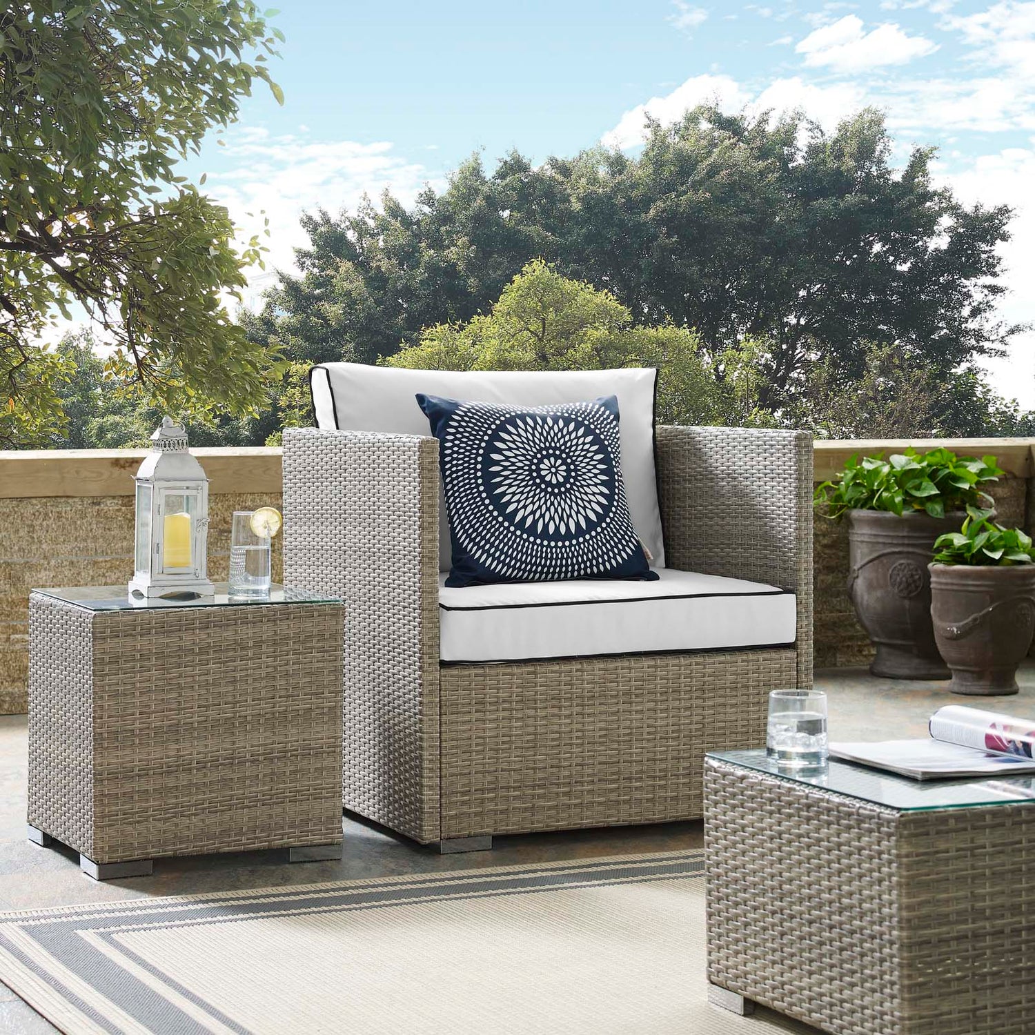 Repose Outdoor Patio Armchair By HouseBean