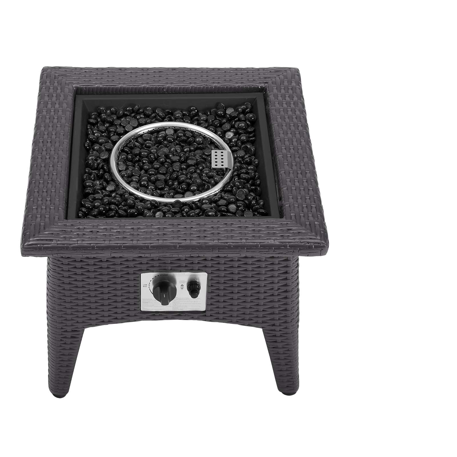 Vivacity Outdoor Patio Fire Pit Table By HouseBean