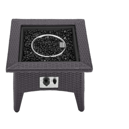 Vivacity Outdoor Patio Fire Pit Table By HouseBean