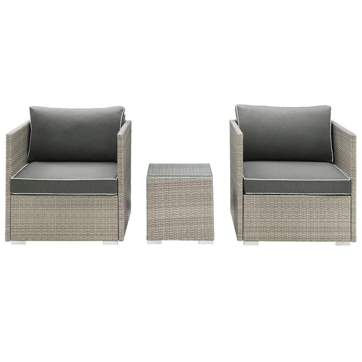 Repose 3 Piece Outdoor Patio Sectional Set by Modway