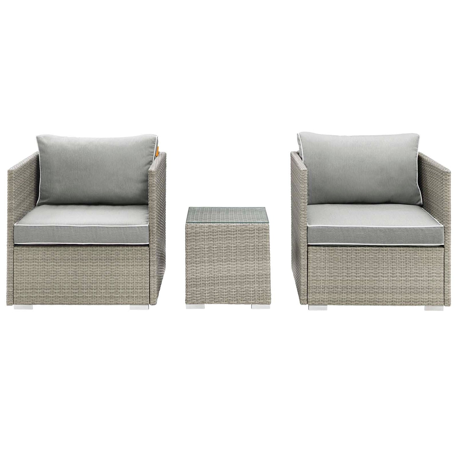 Repose 3 Piece Outdoor Patio Sectional Set by Modway