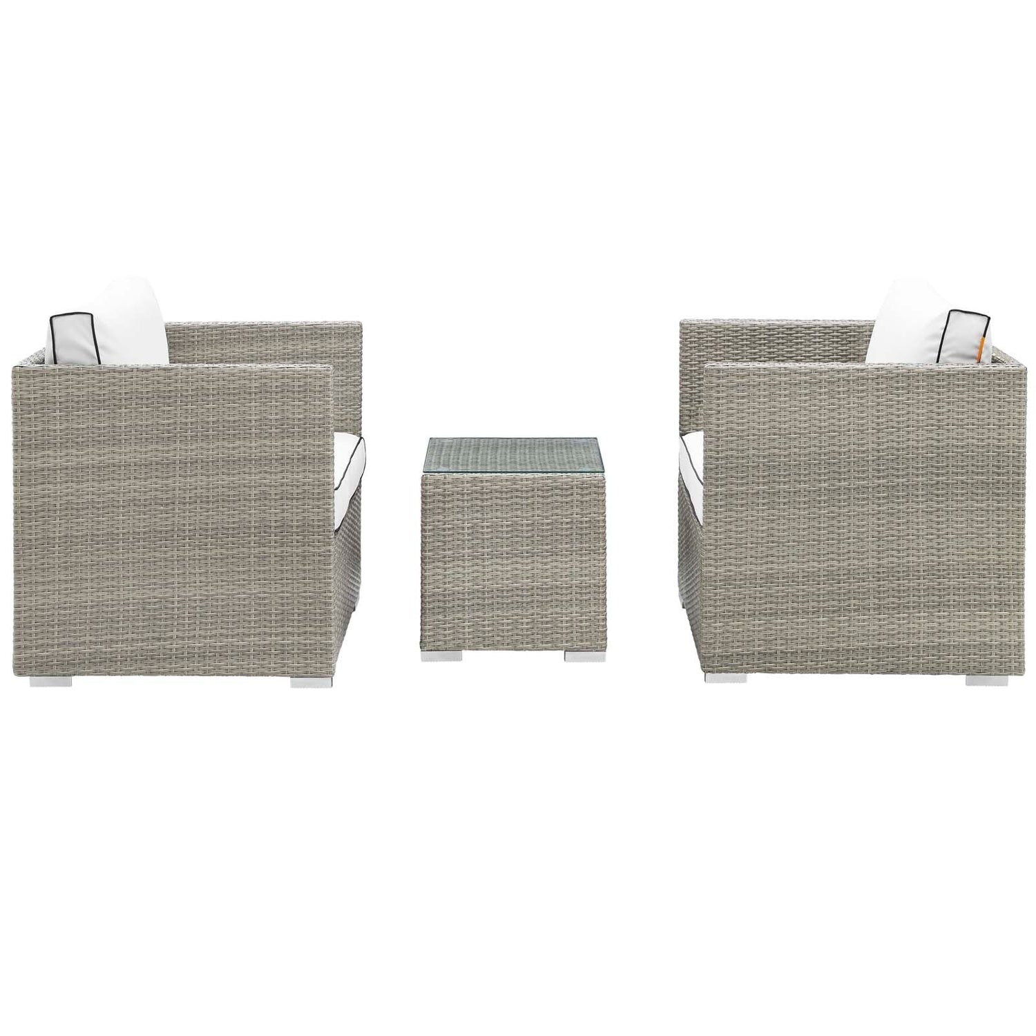 Repose 3 Piece Outdoor Patio Sectional Set by Modway