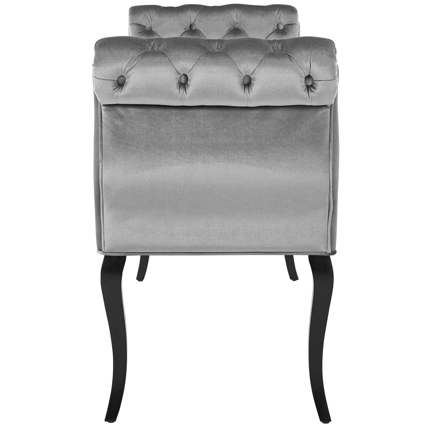 Adelia Chesterfield Style Button Tufted Performance Velvet Bench By HouseBean