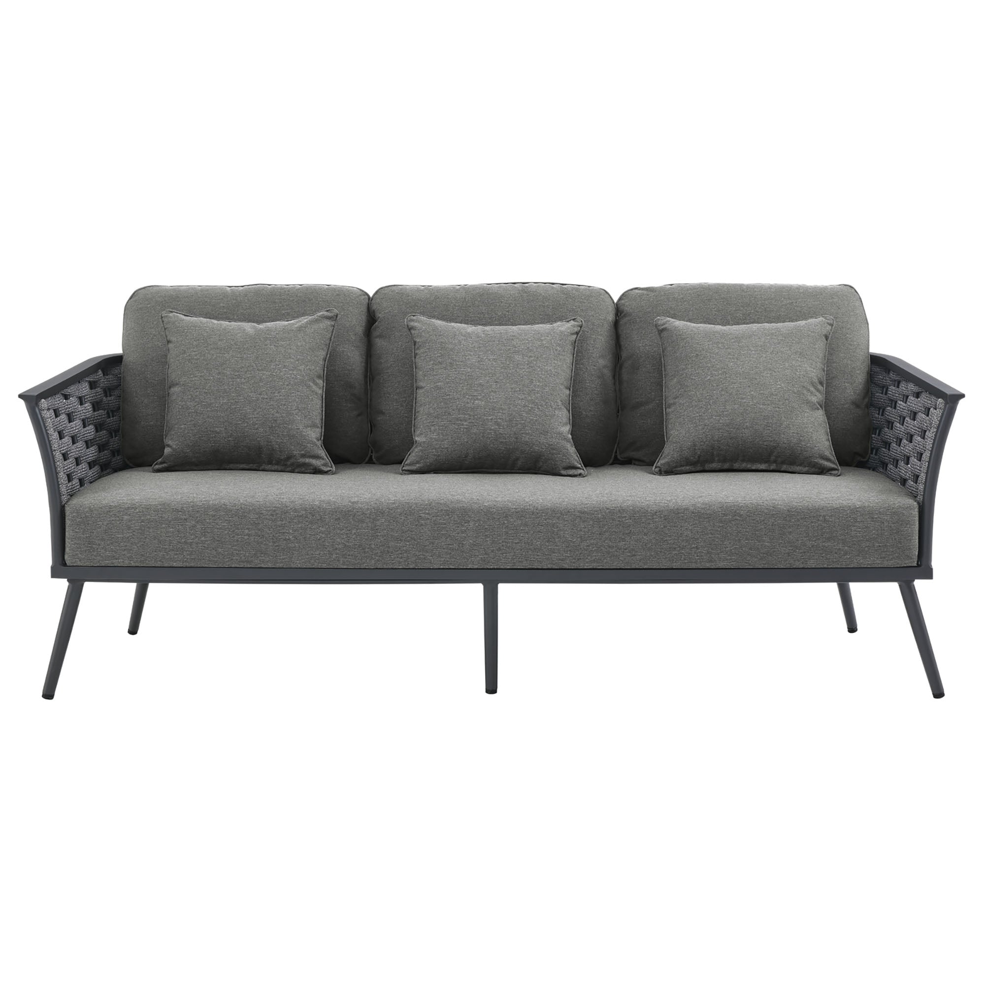 Stance Outdoor Patio Aluminum Sofa by Modway