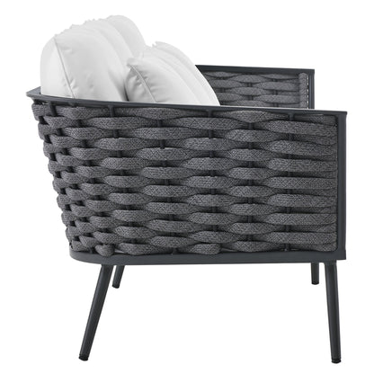 Stance Outdoor Patio Aluminum Sofa by Modway