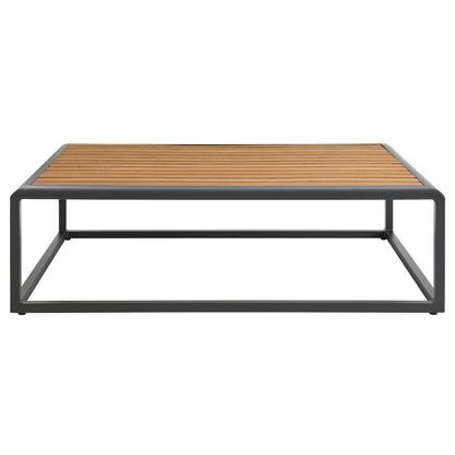 Stance Outdoor Patio Aluminum Coffee Table By HouseBean