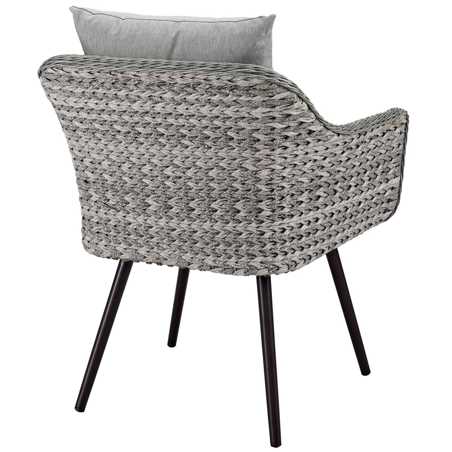 Endeavor Outdoor Patio Wicker Rattan Armchair By HouseBean