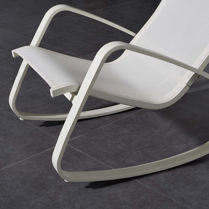 Traveler Rocking Outdoor Patio Mesh Sling Lounge Chair by Modway