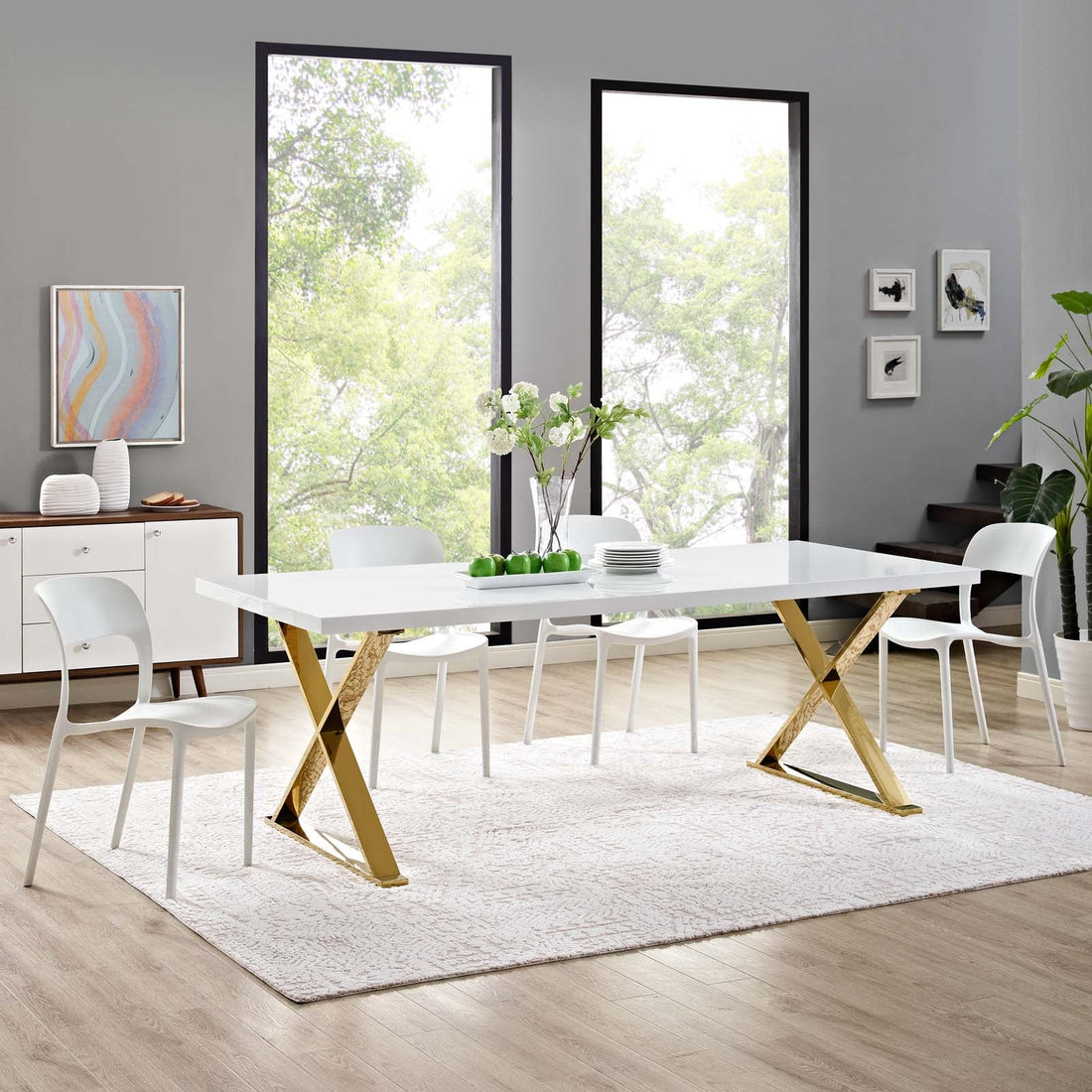 Sector Dining Table By HouseBean