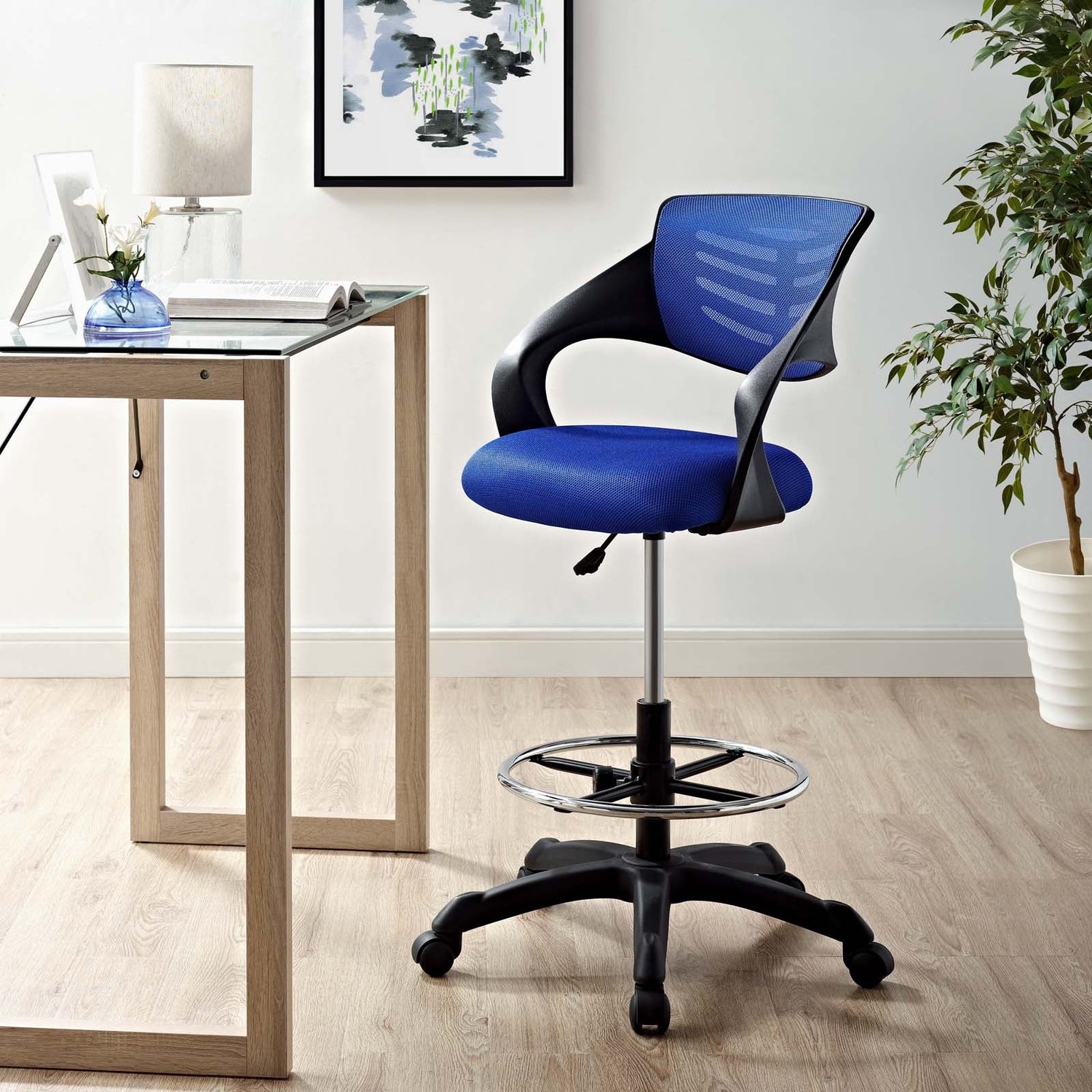 Thrive Mesh Drafting Chair by Modway