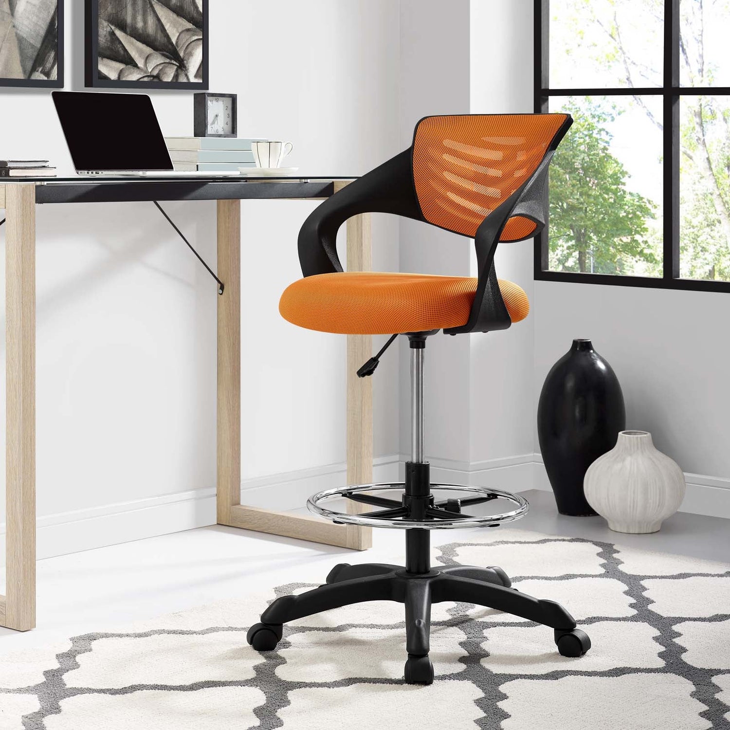 Thrive Mesh Drafting Chair by Modway