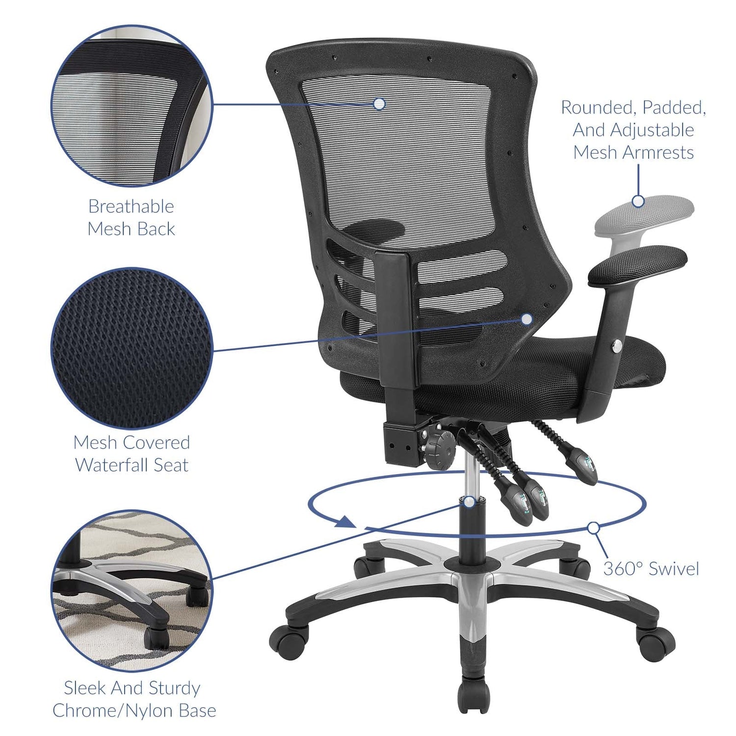 Calibrate Mesh Office Chair By HouseBean