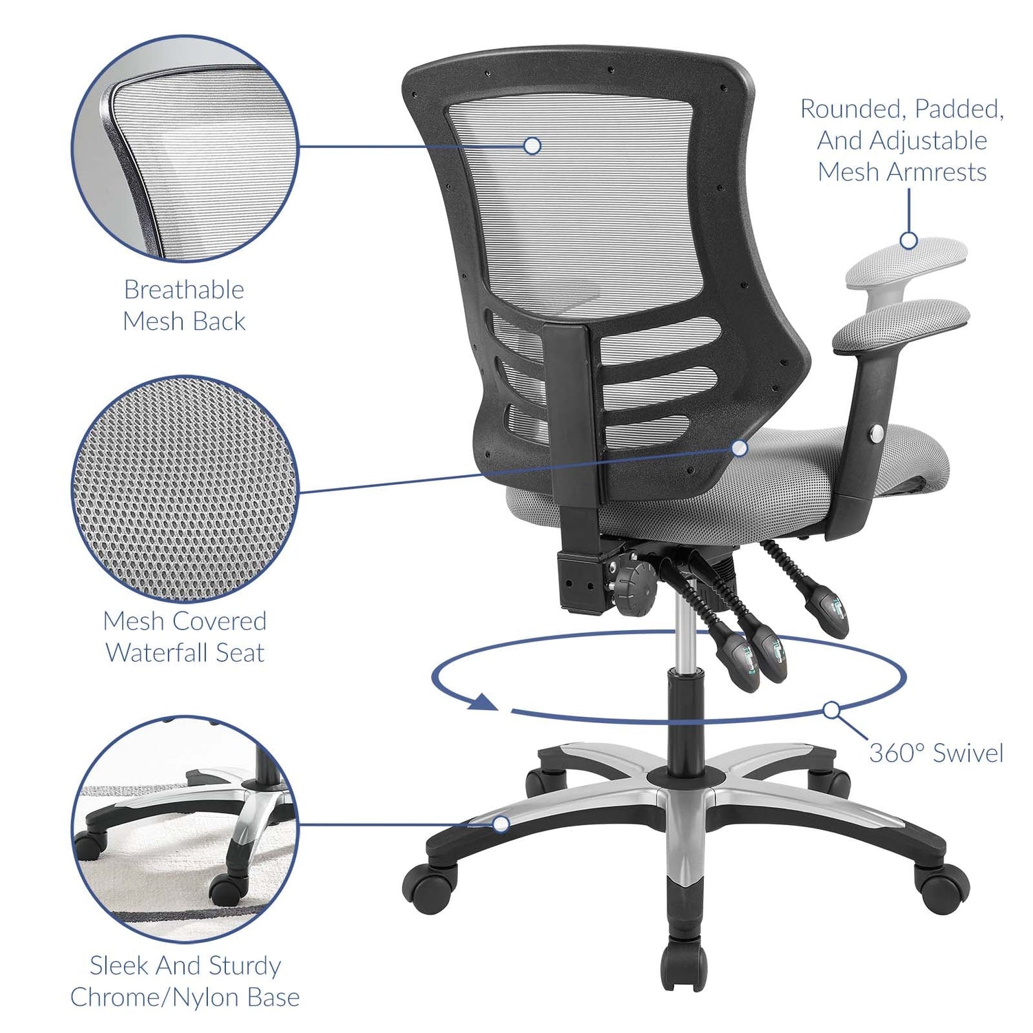 Calibrate Mesh Office Chair By HouseBean