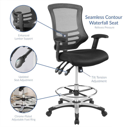 Calibrate Mesh Drafting Chair By HouseBean