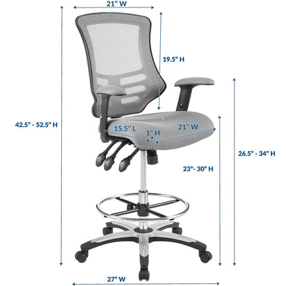 Calibrate Mesh Drafting Chair By HouseBean