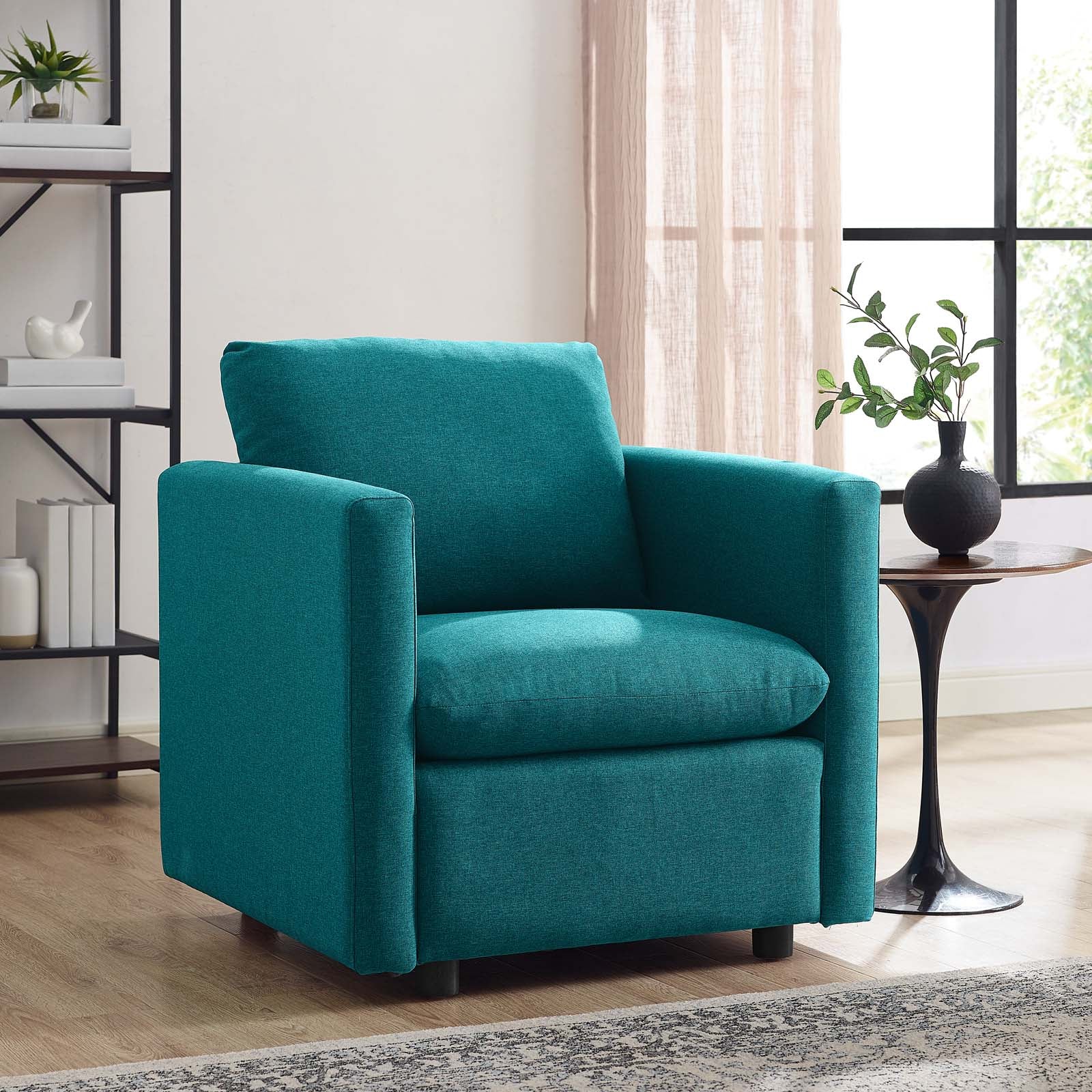 Activate Upholstered Fabric Armchair By HouseBean