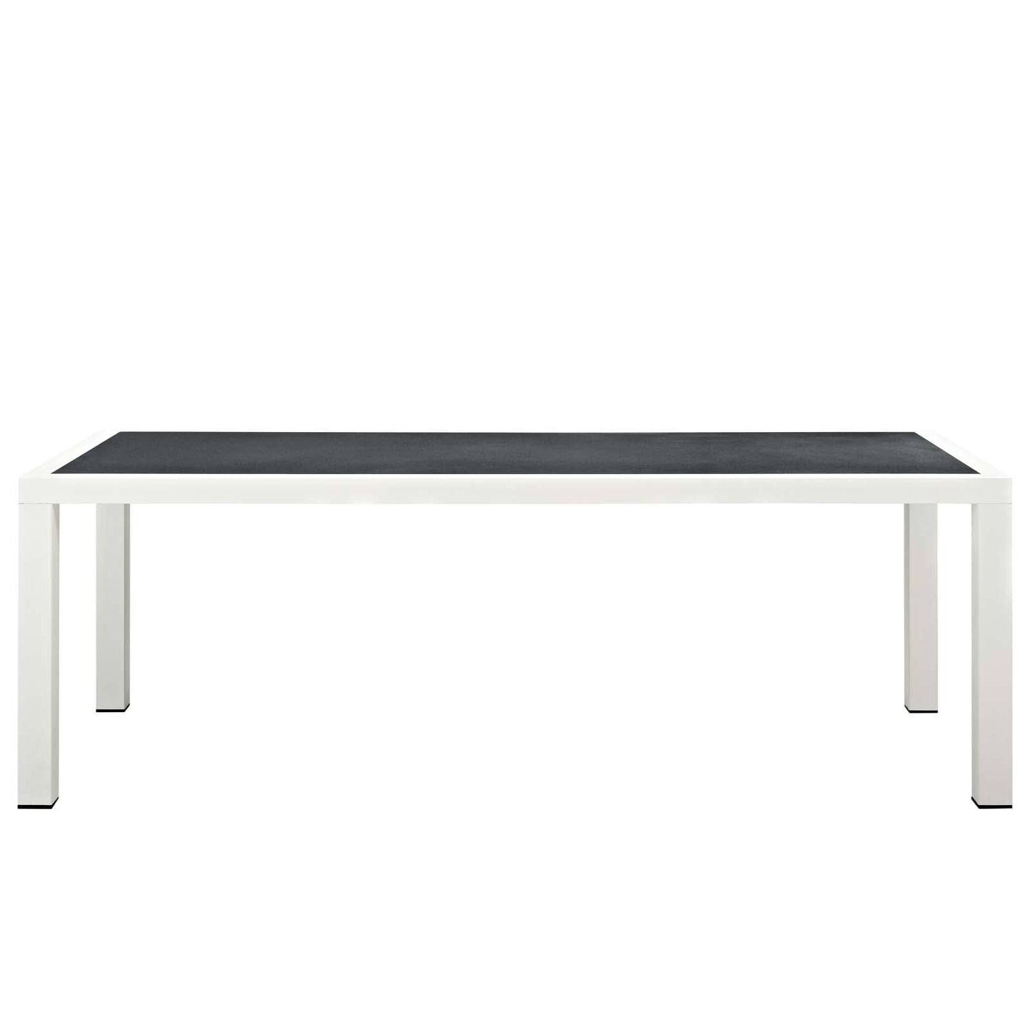 Stance 90.5&quot; Outdoor Patio Aluminum Dining Table by Modway